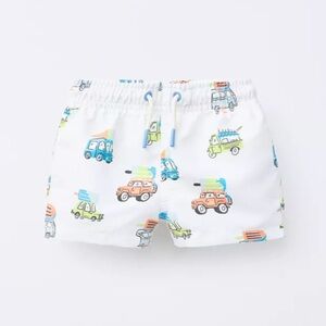 ZARA CARS AND ICE CREAM SWIM SHORTS